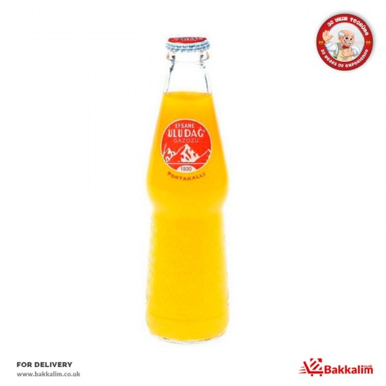 Uludag 250 MlGazoz Orange Flavoured Carbonated Soft Drink - TURKISH ONLINE MARKET UK - £0.99