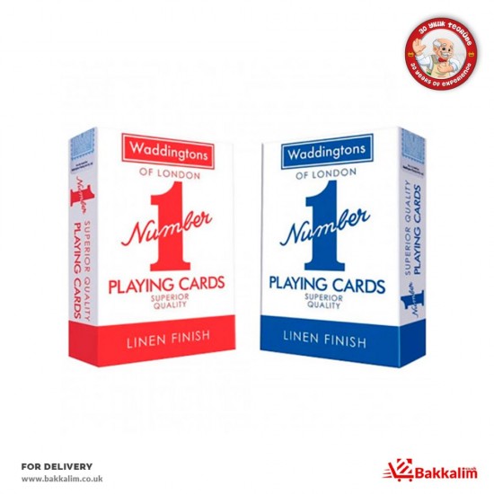 Waddingtons Number 1 Playing Cards - TURKISH ONLINE MARKET UK - £2.29