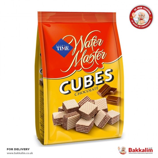 Wafer Master 250 Gr Chocolate With Cubes Wafers - TURKISH ONLINE MARKET UK - £1.59