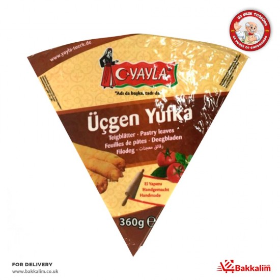 Yayla 360 Gr Triangle Phyllo Pastry - TURKISH ONLINE MARKET UK - £2.89