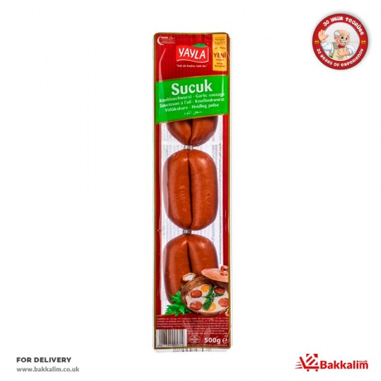 Yayla 500 Gr Sucuk - TURKISH ONLINE MARKET UK - £9.39