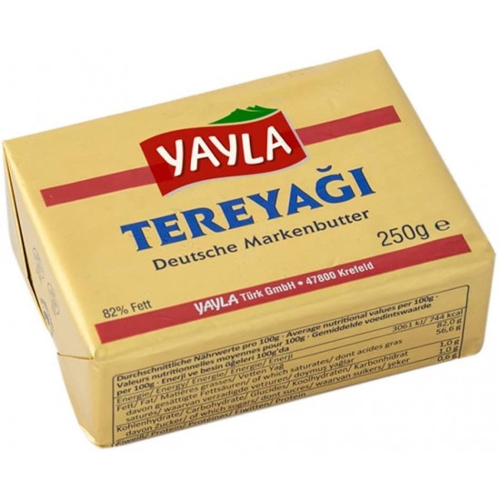 Yayla Tereyağı 250 Gr - TURKISH ONLINE MARKET UK - £3.19