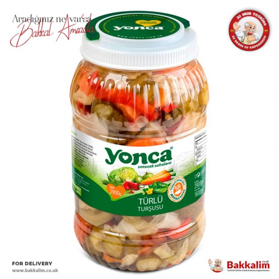 Yonca 2900 G Mixed Pickles - TURKISH ONLINE MARKET UK - £4.39