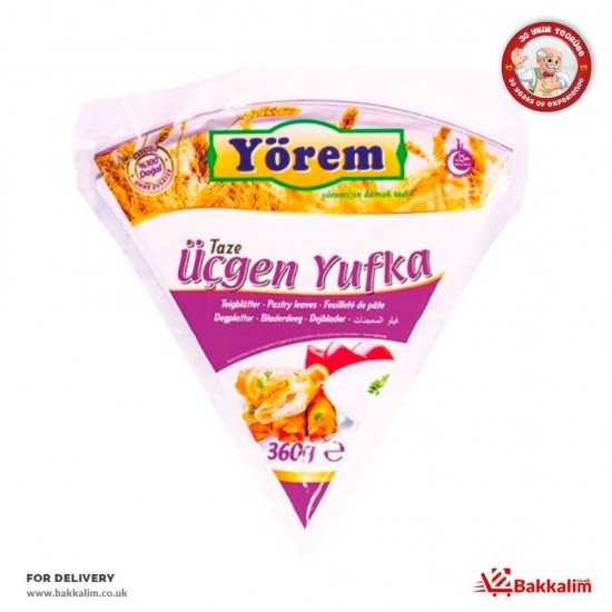 Yorem 360 Gr Triangle Phyllo Pastry - TURKISH ONLINE MARKET UK - £2.49