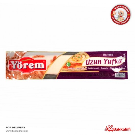 Yorem 400 Gr Long Phyllo Pastry - TURKISH ONLINE MARKET UK - £2.39