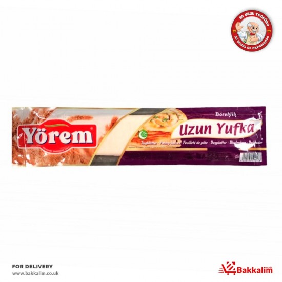 Yörem 400 Gr Böreklik Uzun Yufka - TURKISH ONLINE MARKET UK - £2.39