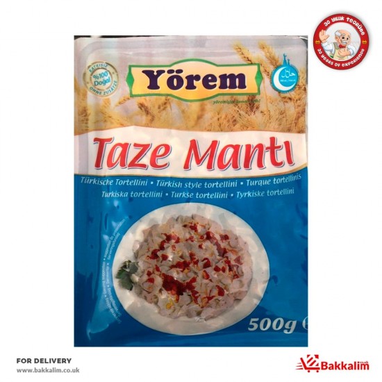 Yörem 500 Gr Taze Mantı - TURKISH ONLINE MARKET UK - £4.69