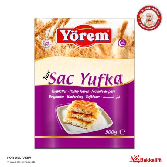 Yorem 500 Gr Pastry Leaves - TURKISH ONLINE MARKET UK - £2.59