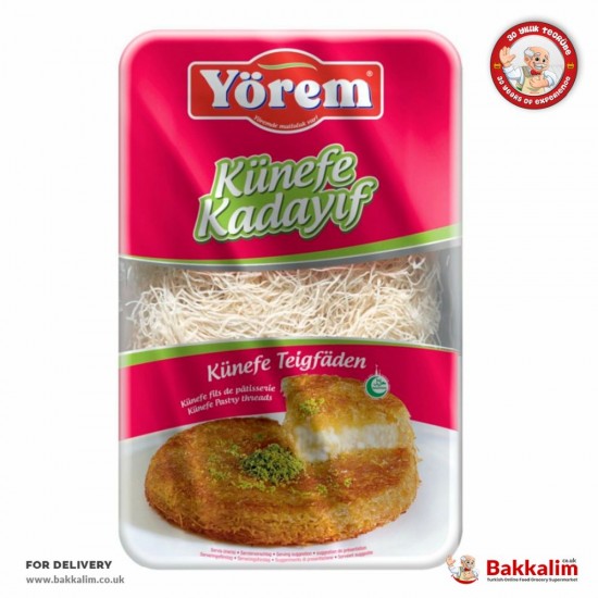 Yorem Kunefe Pastry Kadayif 400 Gr - TURKISH ONLINE MARKET UK - £3.89