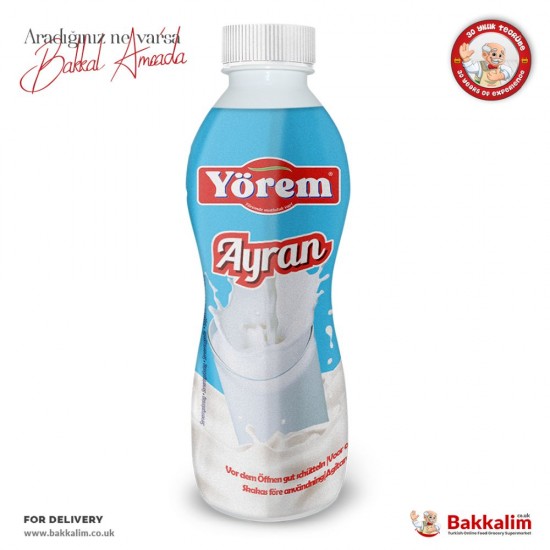 Yorem Yogurt Drink Ayran 700ml - TURKISH ONLINE MARKET UK - £2.19