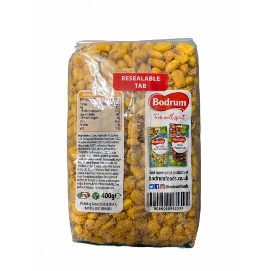 Bodrum 400 Gr Bbq Corn Snack - TURKISH ONLINE MARKET UK - £2.99