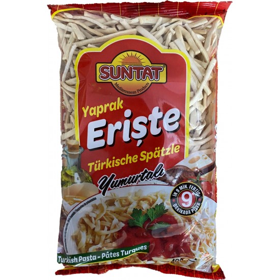 Suntat Yaprak Erişte 400gr - TURKISH ONLINE MARKET UK - £2.19